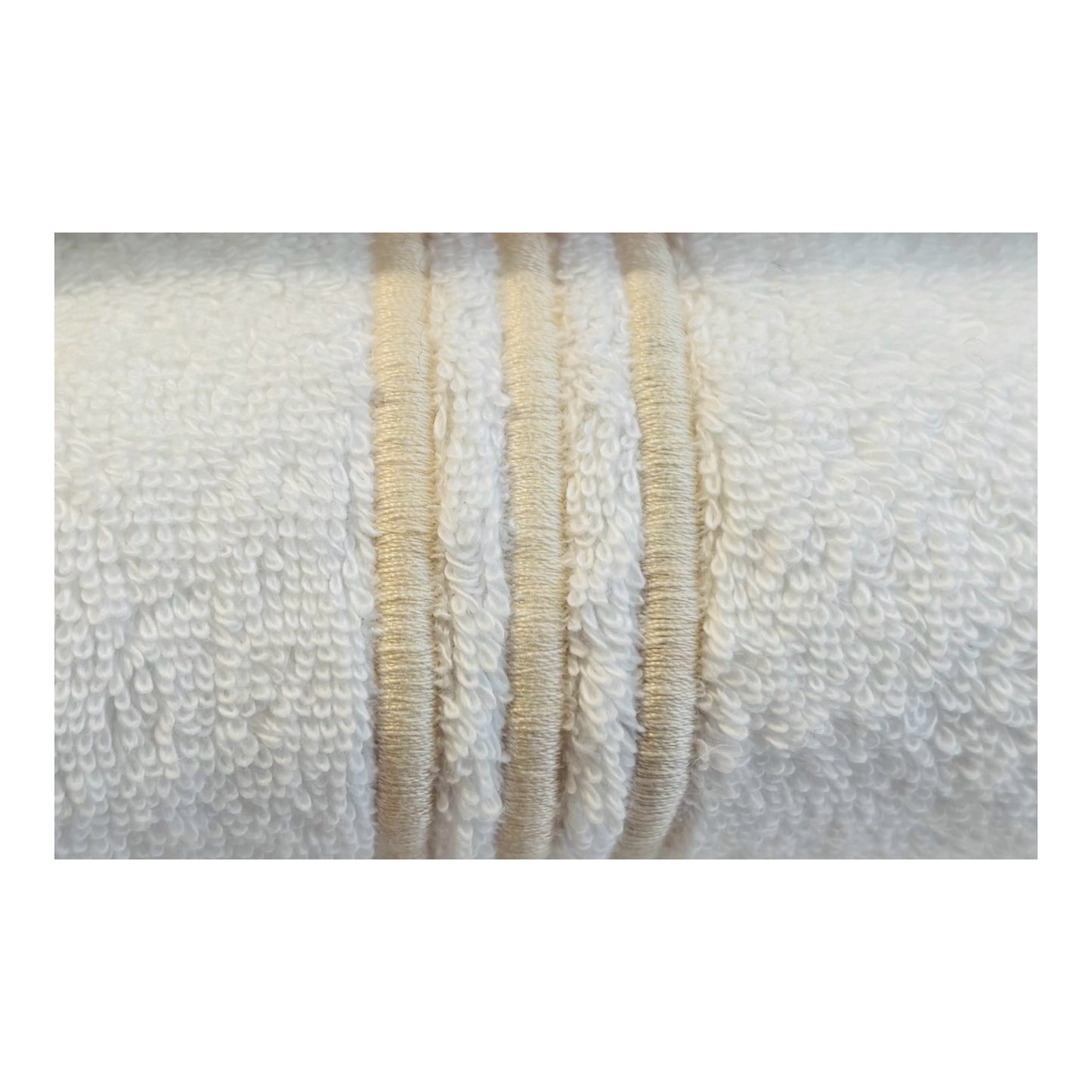 Embroidered towels with cord