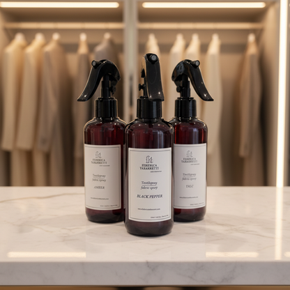 Alle 3 Textilspray Varianten - Luxus Garderobe