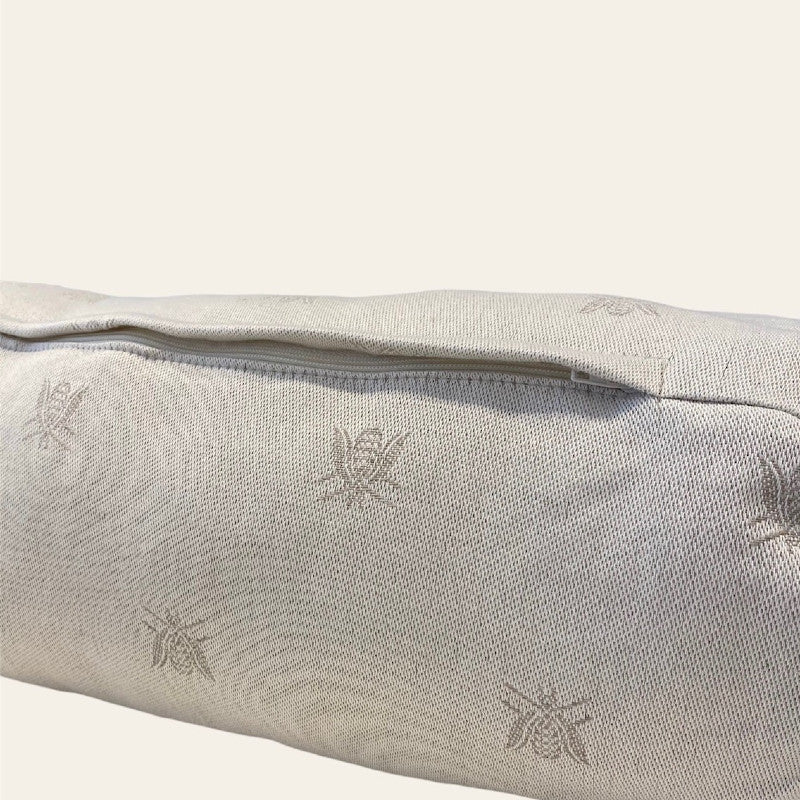 Deko-Nackenrolle Jacquard „Biene“