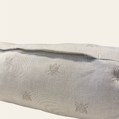 Deko-Nackenrolle Jacquard „Biene“