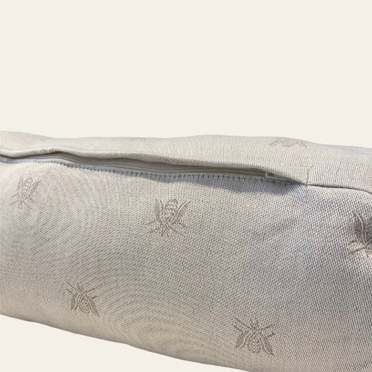 Deko-Nackenrolle Jacquard „Biene“