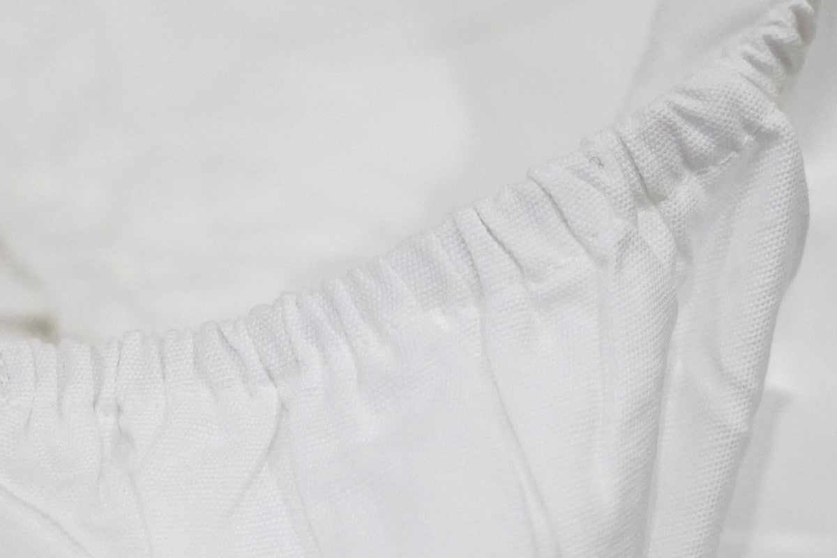 Fitted sheet "half-linen"