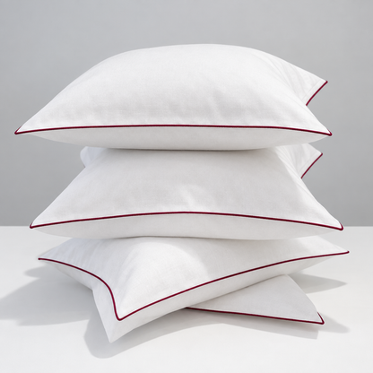 Cotton sateen bedding - Piped Collection